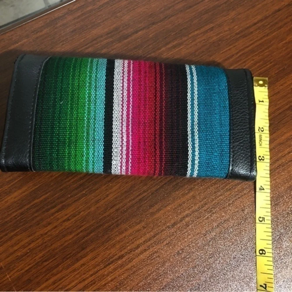 Oaxaca Mexico artisanal‎ woven wallet